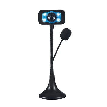

Multifunctional HD Computer Camera, Stand-Alone HD Webcam with Microphone (480P)