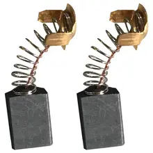 Новое-нержавеющая сталь+ углеродистая моторная щетка 18mmx13mmx7mm-2 шт