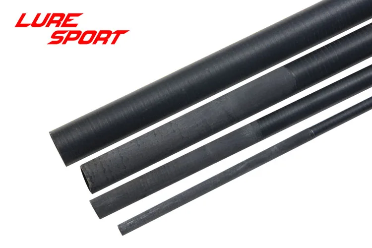 LureSport 2 Sets 2,1m 2,4m 2,7m 3m 4-teilige Mattschwarze Reise-Angelrute aus Carbon, M-Power, Komponente für die Rutenbau-Reparatur, DIY – Detail 6