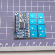 9 шт. TTP226 8-канальный цифровой сенсорный Сенсор модуль емкостный сенсорный выключатель