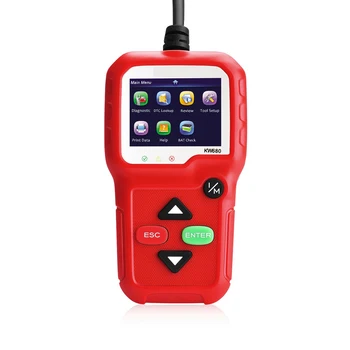 

KONNWEI KW680 Autoscanner OBD 2 Car Diagnostic Scanner Engine Analyzer Fault Code Scanner for Car Diagnosis Escaner