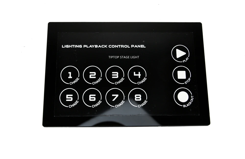 Gigertop TP D1342/TP D1343 1U DMX 512 рекордер/панель управления освещением магазин программ