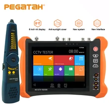 8 дюймов 4K 8MP IP CCTV камера тестер CVBS 8MP TVI CVI 5MP AHD SDI IP тестер с HDMI OPM CCTV камера тестер безопасности
