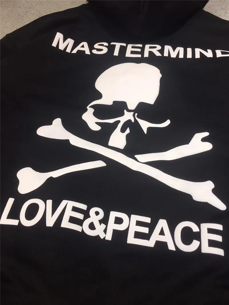 19FW Mastermind японские худи с капюшоном для мужчин и женщин Mastermind Japan мужчин s пуловер с капюшоном