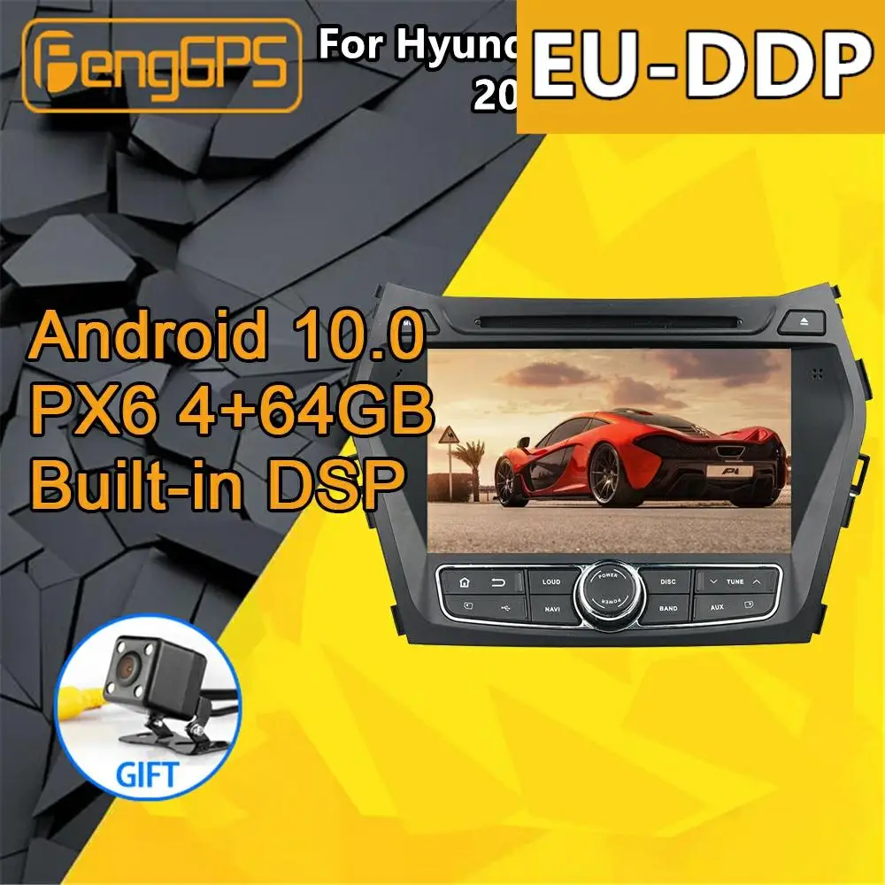 

Для Hyundai Santa fe Android радио 2011 2013 2015 автомобильный мультимедийный DVD-плеер стерео GPS навигация блок Авторадио кассета рекордер