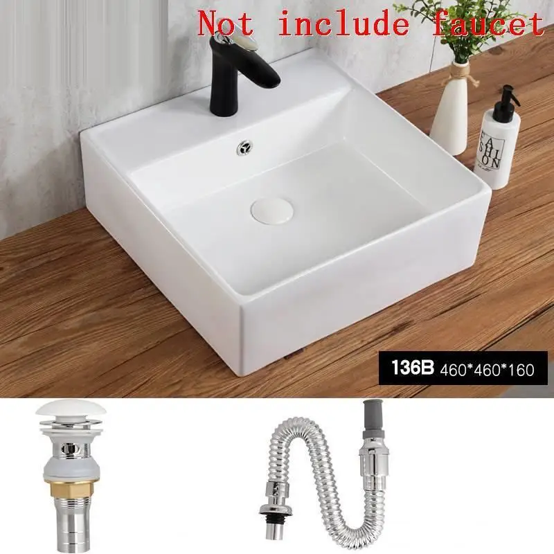 MODEL N Wasbak Da Appoggio сосуд Salle De Bain Туалет Пиа Para Lavatorio Umywalka Banyo Cuba Banheiro раковина для ванной Lavabo - Цвет: MODEL N