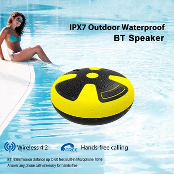 

IPX7 Waterproof Speaker Outdoor Floating Speakers Box Fall-proof Dust-proof Hands-free with Mic USB Charging TWS Bluetooth Sound