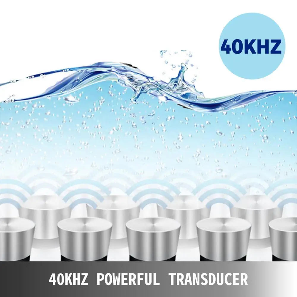 VEVOR 1 30L ультра sonic очиститель с нагревателем таймер для стоматологических Sonic