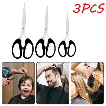 

Hair Clipper Trimmer 3pc Home Use Scissors Shears Haircut Tailor Paper Cutting Multifunction Scissors Maquina De Cortar Cabelo
