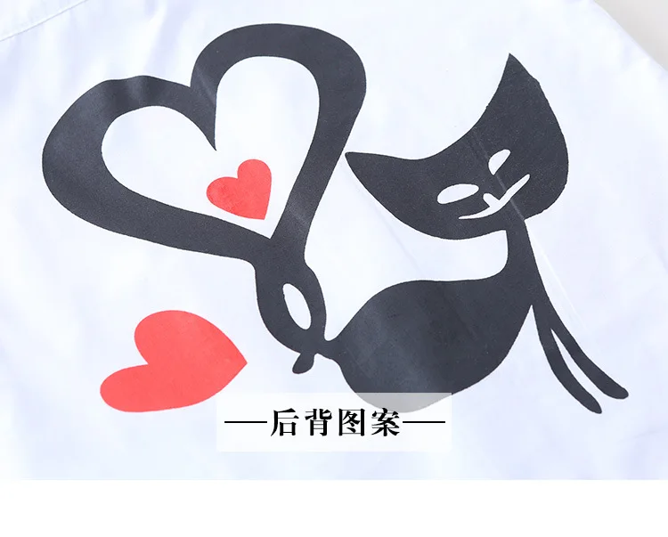 Kids' Shirts Autumn New Products Korean-style Girls Cartoon Printed Long Sleeve Fashion Shirt