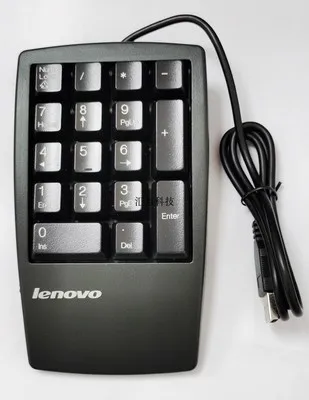 Проводная внешняя цифровая клавиатура для ноутбука Lenovo ThinkPad USB | Компьютеры и