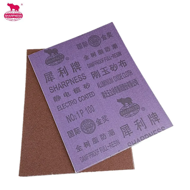 Authentic Sharp Corundum Abrasive Band 1# Resin over Resin Moisture-Proof Abrasive Band 100# Iron Abrasive Band Static Electri