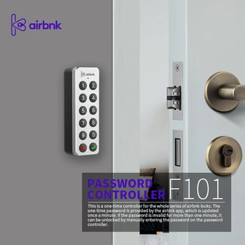 

Airbnk F101 Smart Home For Tuya Zigbee Smart Controller Keypad Extension to Airbnk Smart Lock Access Control Password Key