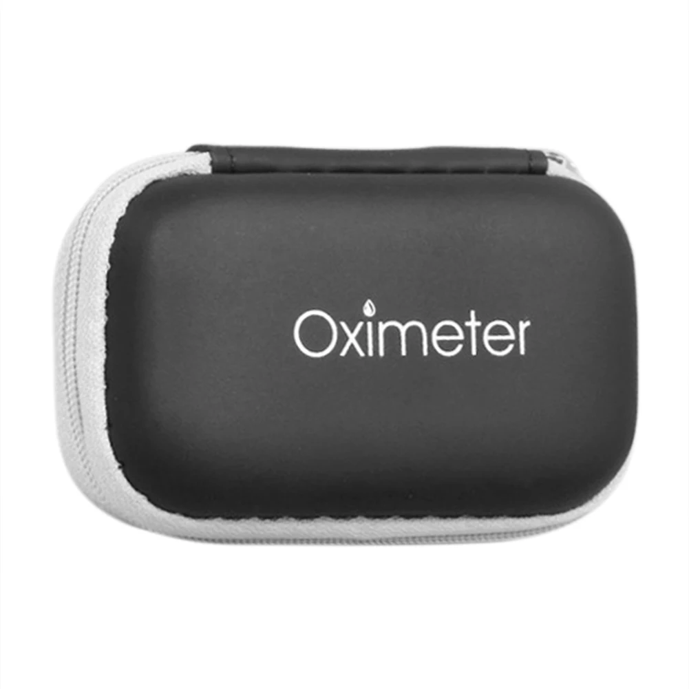 Portable Finger Pulse Oximeter Protective Case Storage Bag Hard Holder Makeup Tool Kits Portable Finger Pulse Oximeter Protective Case Storage Bag Hard Holder Makeup Tool Kits