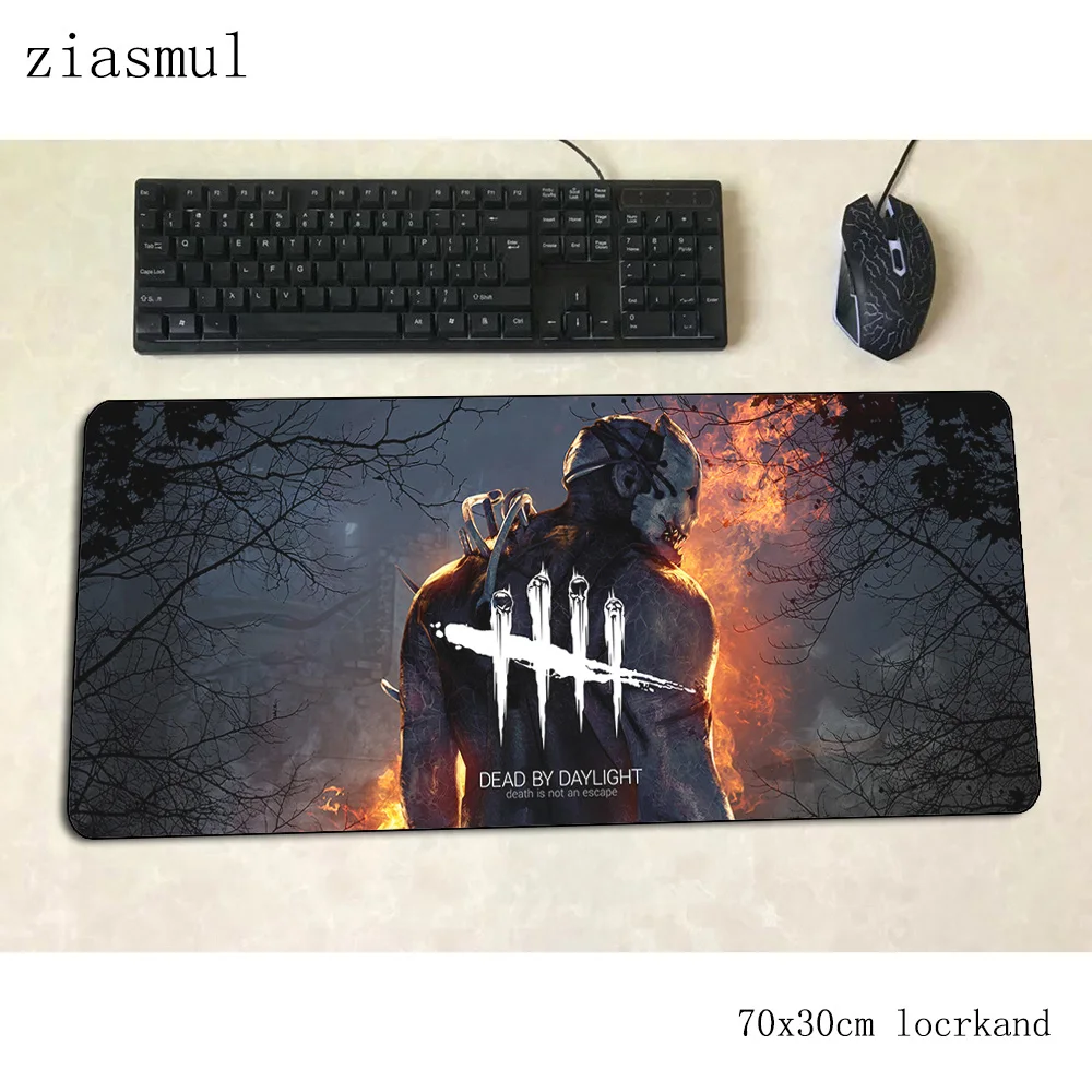 

dead by daylight mouse pad large Computer mat 700x300x3mm gaming mousepad best seller padmouse keyboard games pc gamer desk