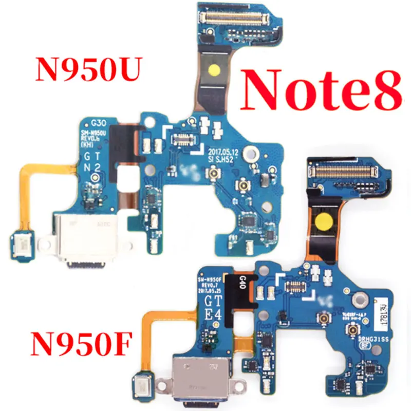 Для samsung Galaxy Note 8 N950F N950U N9500 док-разъем зарядный порт usb зарядный гибкий кабель Note8