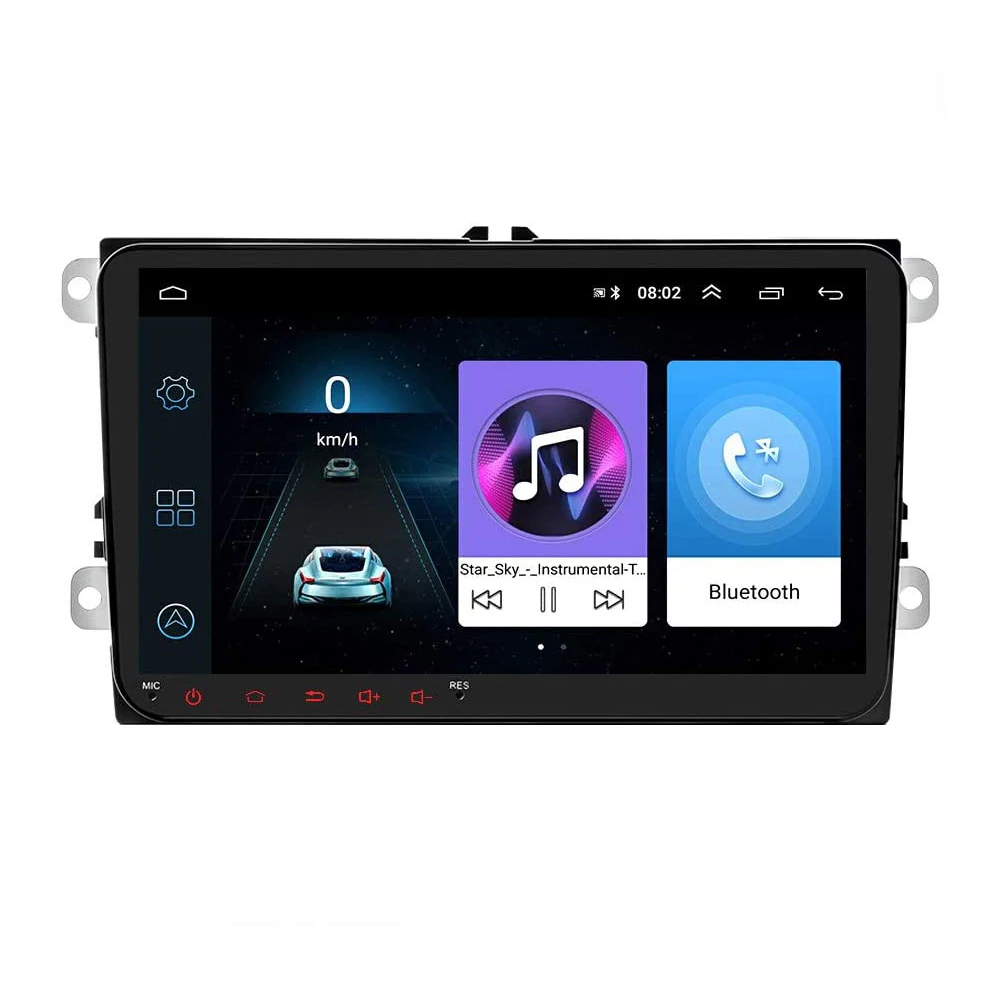 2 Din 9 ''MP5 мультимедийный видео плеер для android Volkswagen Passat Jetta Scirocco Touran SEAT Toledo SKODA