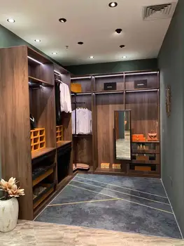 

wood walking closet dressing room living room wardrobe modern cabinet wardrobe 2020 latest design bedroom furniture customize