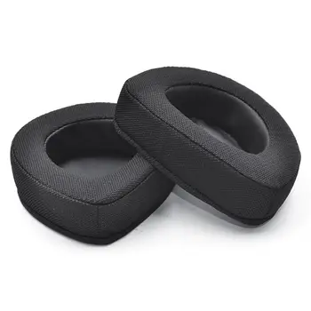 

2PCS Leather Canvas Earpads Ear Pads Cover for ASUS ROG Delta Aura Sync Headset
