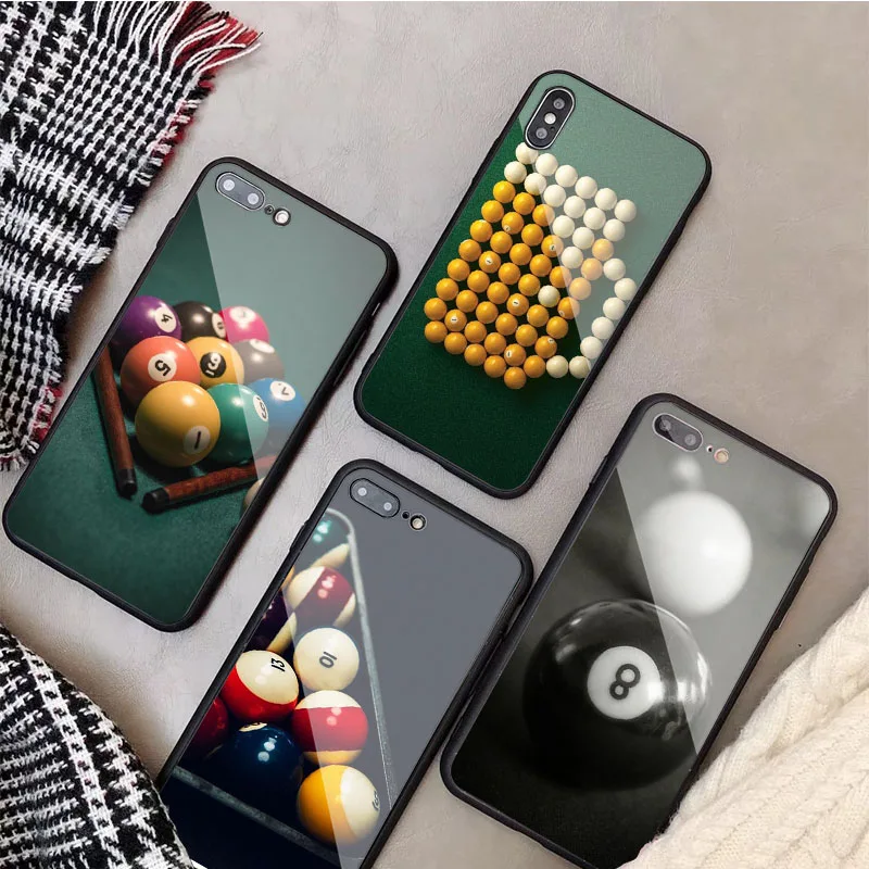 Чехол из закаленного стекла для iphone 12 11 Pro Max 5 6 7 8 PLUS X XS XR XSMax | Мобильные телефоны и