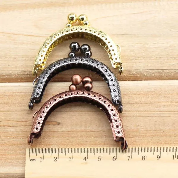 LIONSEN 6,5 см маленький кошелек Рамка Поцелуй застежка DIY металлические аксессуары для сумки Рамка винтажная металлическая монета рамка для клатча 5 цветов
