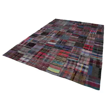 

258x352 Cm Multicolor Handmade Rugs Patchwork Rug-8x12 Ft