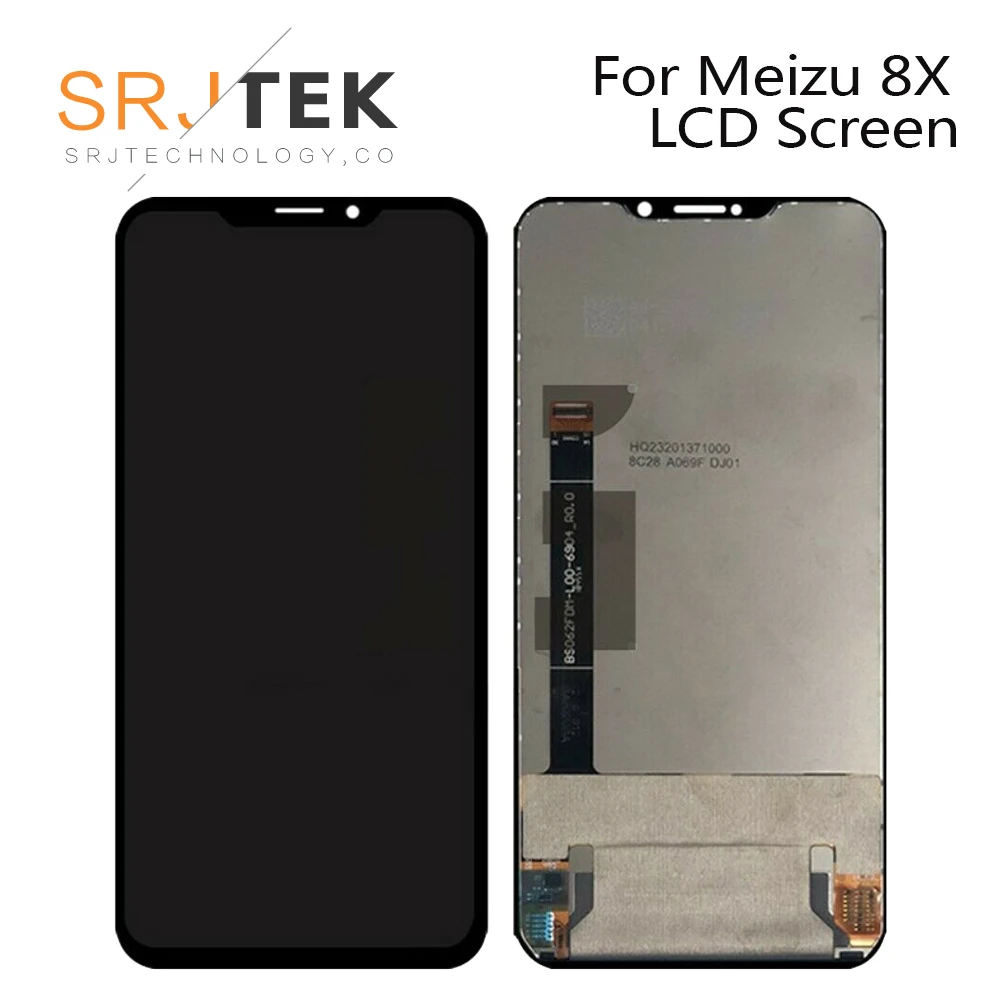 

Srjtek 6.2" For Meizu 8X LCD Panel Touch X 8 Screen Digitizer Sensor Glass Full Assembly For Meizu X8 Display Replacement Parts