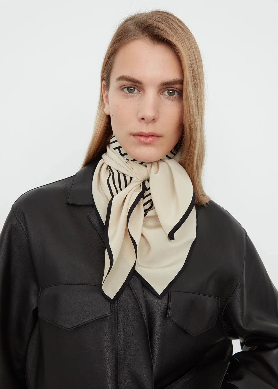 Totem* High Quality Women 100% Silk Printed Scarves 80cm*80cm Quare with Fashion Hole Ins- Style Luxury Scarf |
