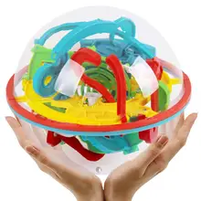 118 захватывающие уровни магический 3D лабиринт шар интересный лабиринт игра-головоломка Глобус игрушки