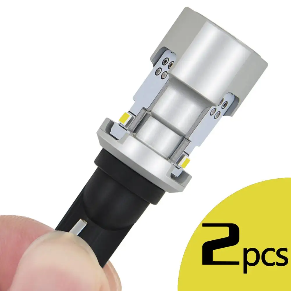 

2Pcs Canbus T15 W16W LED Bulb Car Back Up Reverse Lights For Audi A4 B8 A3 8P A6 C7 Q5 Q7 921 912 Auto Tail Lights 2020SMD White