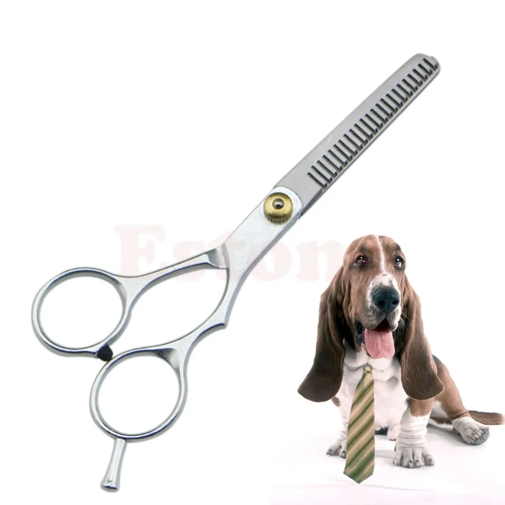 Tijeras de acero inoxidable para cortar el pelo, para perros y gatos, envío directo