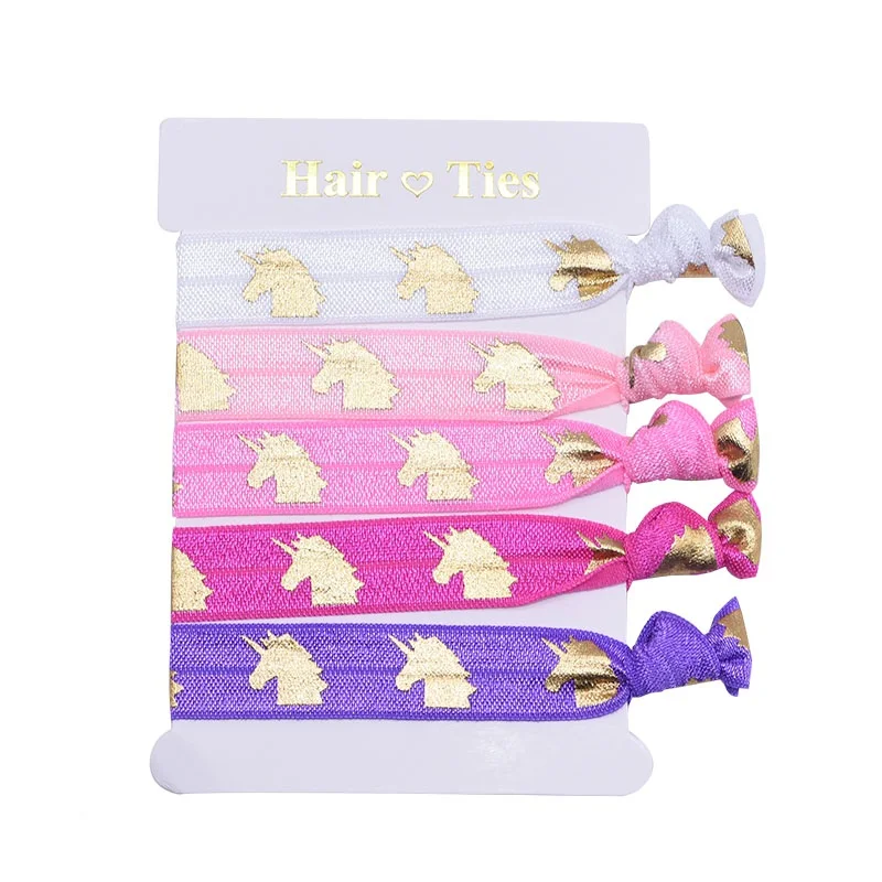 5pcs bracelet 10 шт./лот, пластиковые подарочные сумки с единорогом, мешок для конфет, фламинго, сумка для детей, подарок на день рождения, подарок на свадьбу - Цвет: 5pcs bracelet