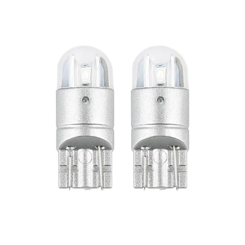 1 шт. T10 светодиодный белый фонарь 168 501 W5W клин 3030 2SMD внутреннее освещение 12 в 6000K