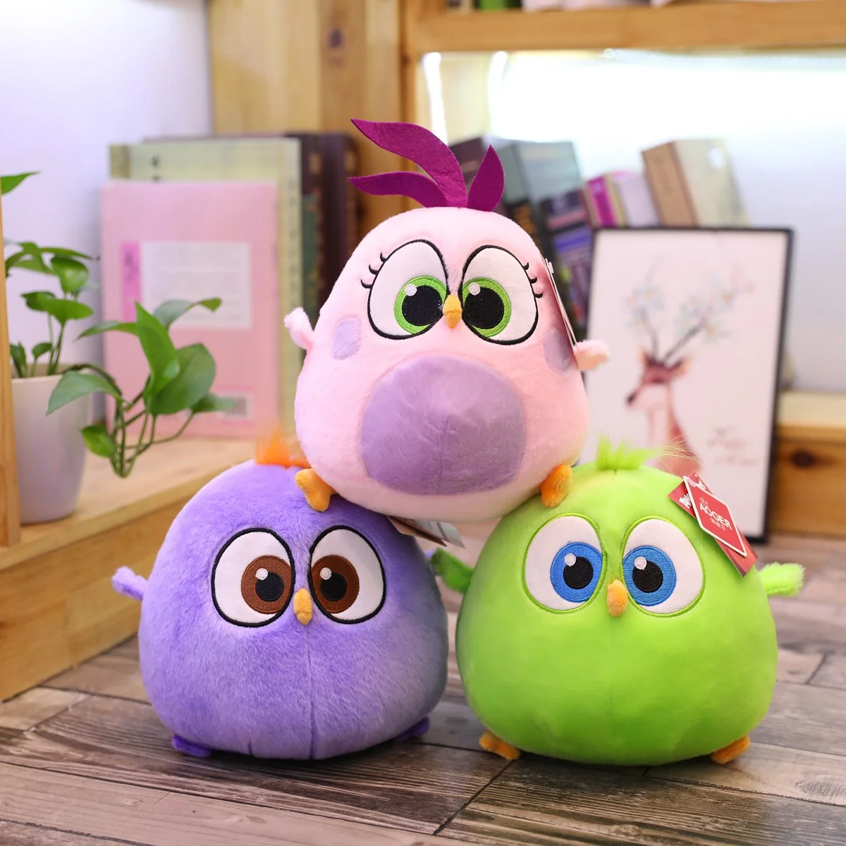 Angry Bird Plush Doll Toys Soft Kawaii Game Stuffed Animal Baby Playmate Cartoon Dolls Kids Gift Bed Photo Props | Игрушки и хобби