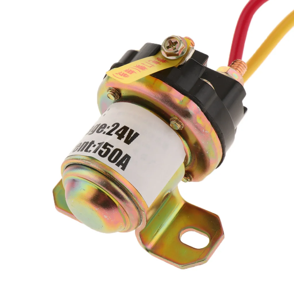 Car Auto Vehicle Battery Disconnect Switch, Solenoid