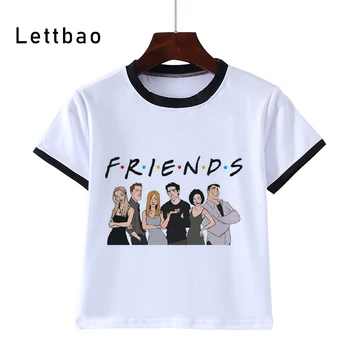 

Toddler Tee Shirt Funny Summer Harajuku Friend Tv Show Tee Kids Girl Graphic T-Shirt Clothes
