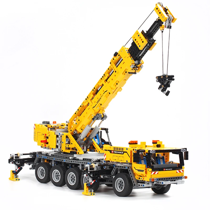 20004 Technic серия двигатель мощность мобильный кран Mk II модель 2667 шт строительные блоки кирпичи наборы подарки игрушки 42009