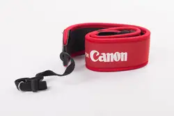 Red Neoprene Shoulder Neck Strap Universal for Canon Camera for EOS 5D 7D 60D 300D 400D 550D 1000D 1100D DSLR