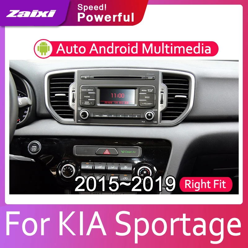 ZaiXi автомобильная система Android 1080P ips ЖК-экран для Kia Sportage KX5~ автомобильный Радио плеер gps Навигация BT WiFi AUX