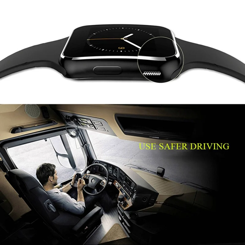 Сенсорный экран Bluetooth Smartwatch с камерой браслет умные часы совместимые умные часы sim-карта