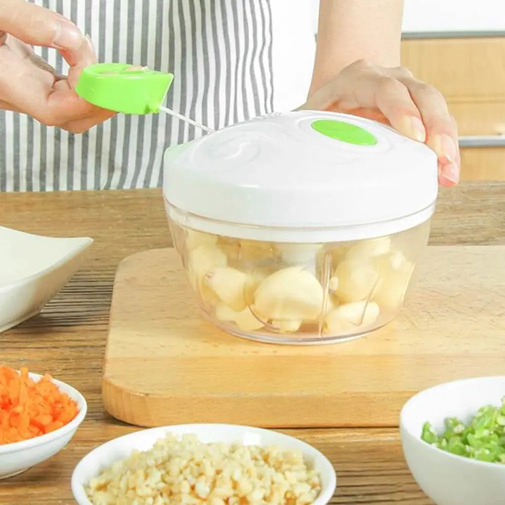 Hand-Mixed Stir-Fried Vegetables Garlic Grinder Meat Grinder Vegetable Cutter Manual Meat Filling Machine