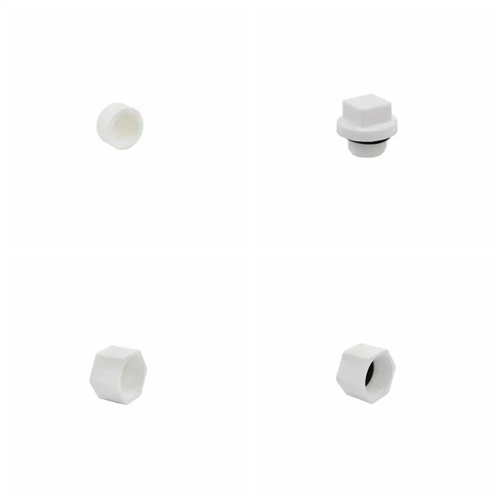 

3/4'' BSPT Male Female Thread PP-R Plastic Plug DN25 Washer Cap Connector 25mm Pipe Fitting