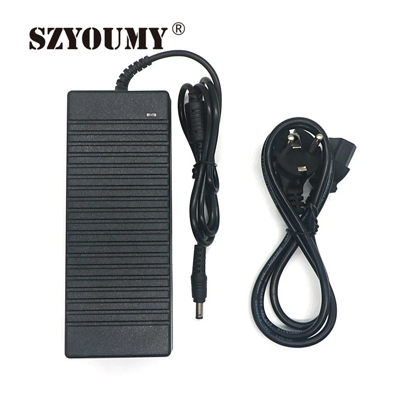 

SZYOUMY 12V10A New AC 100V-240V Converter power Adapter DC 12V 10A Power Supply EU/US/UK Plug DC 5.5*2.5mm light power adapter