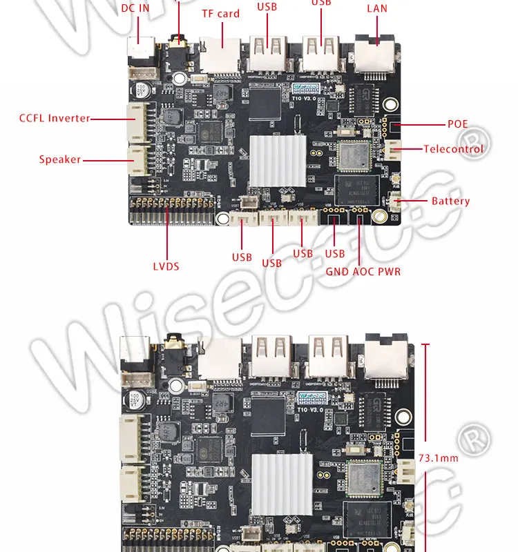 Wisecoco 12,3 ''1920x720 HSD123KPW1-A30 ЖК-дисплей для автомобиля высокая яркость 1000 нит с HDMI Andriod плата системы