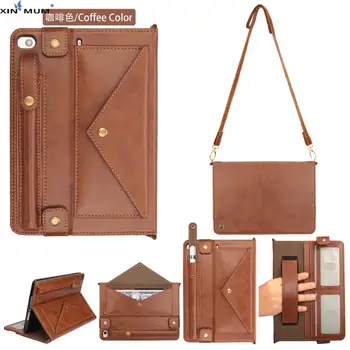 

Case for iPad Mini 5 4 3 2 1 Case Envelope style Leather Cover Backpack strap Auto Sleep Smart Cover for iPad Mini 7.9'' Funda