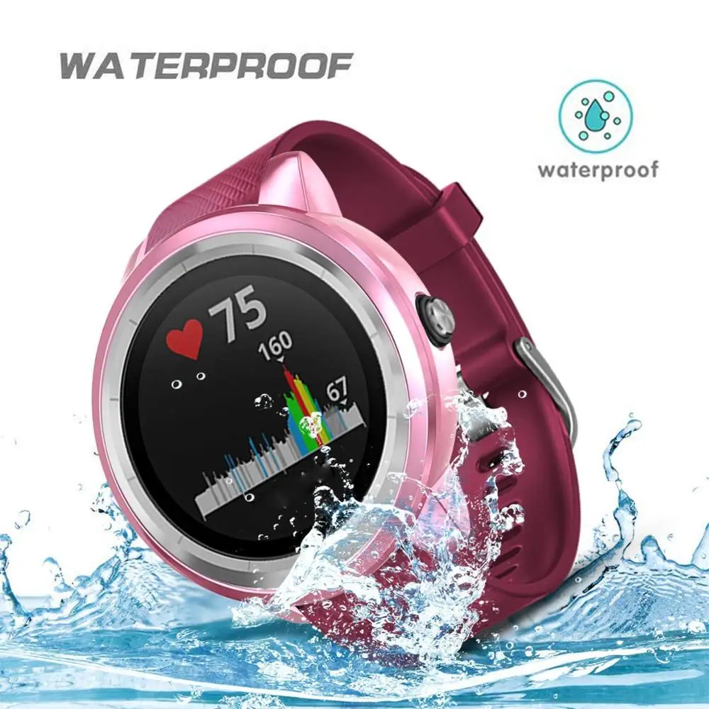 2019 чехол для смарт часов Garmin vivoactive 3 полный защитный TPU vivoactive3 Экран протектор
