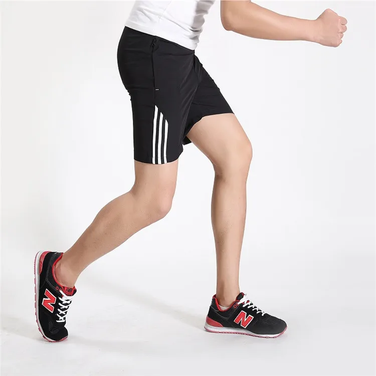 Летние мужские шорты в уличном стиле Мужская спортивная одежда повседневные мужские шорты с полосками сбоку,штаны для бодибилдинга мужские штаны 8XL