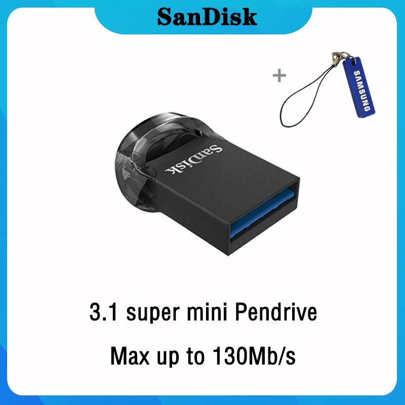 Sandisk USB 3,1 мини-накопитель 128 Гб 64 ГБ 32 ГБ 256 ГБ USB флеш-накопитель 32 64 128 16 ГБ флеш-накопитель USB флеш-накопитель диск на ключ памяти