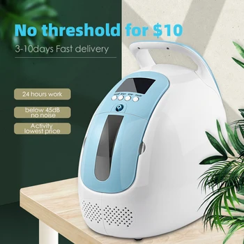 

J11 1-5L/min Portable Oxygen Concentrator Generator No Battery Air Purifier for Home With Handle Home Use 24 Hours AC110V/220V