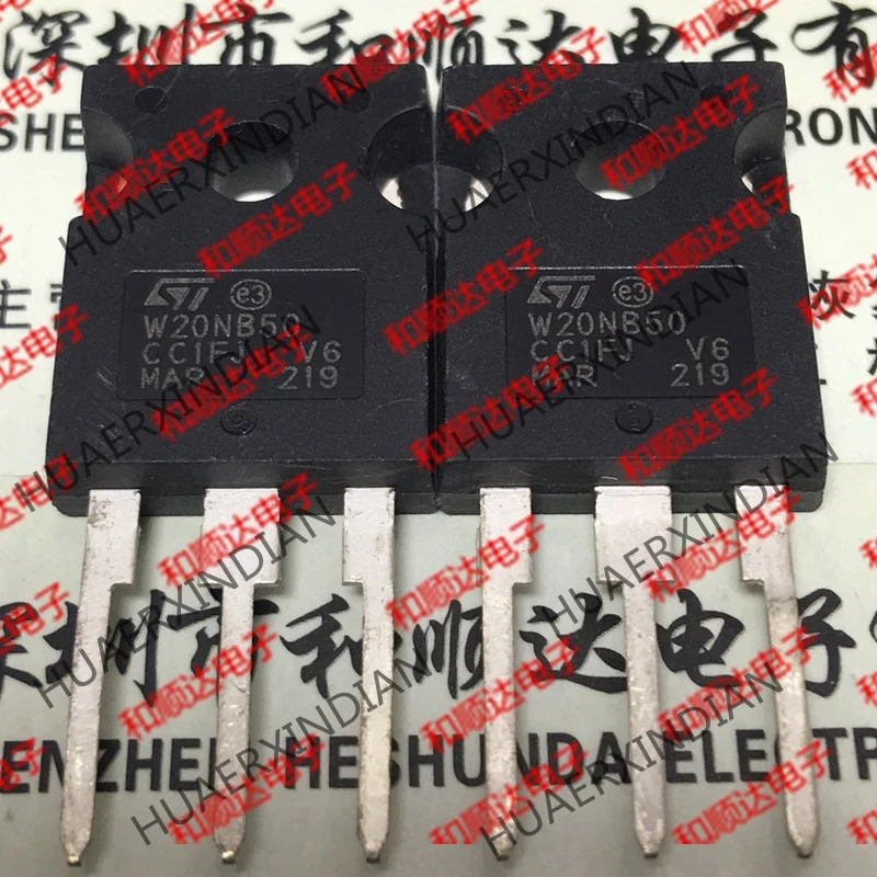 20 шт./лот W20NB50 STW20NB50-247 500V 20A
